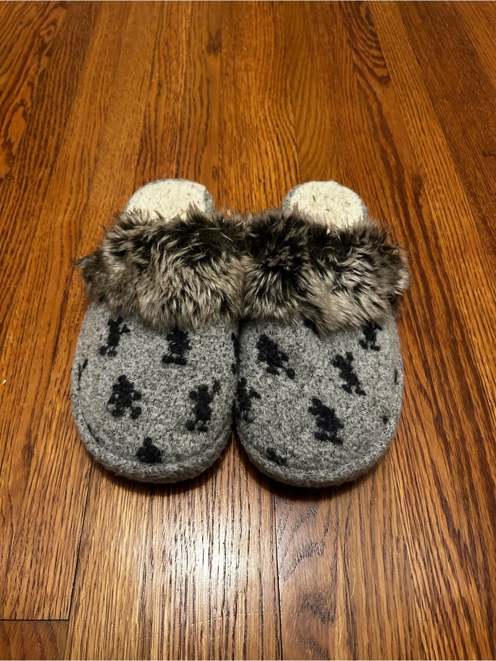 Pottery Barn Disney Mickey slippers S